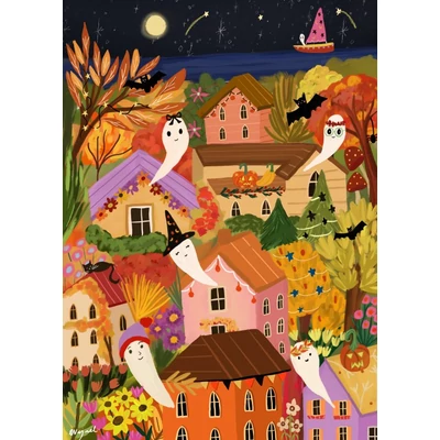 Pieces &amp; Peace 0245 - Ghost Town - 500 db-os puzzle