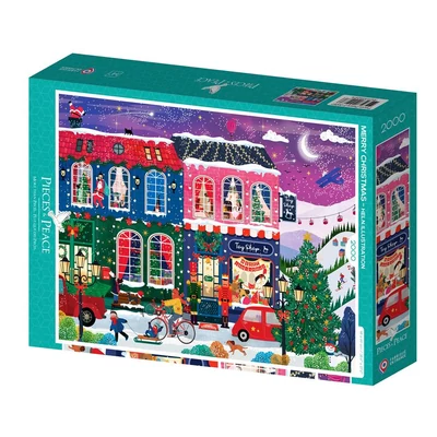 Pieces &amp;amp; Peace 0267 - Merry Christmas - 2000 db-os puzzle