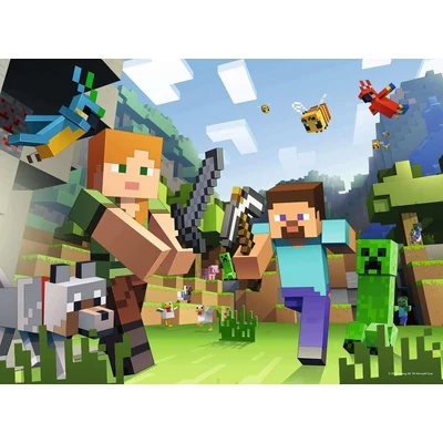 Ravensburger 12004176 - Minecraft - 100 db-os XXL puzzle