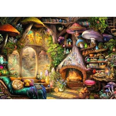 Ravensburger 12001525 - A gomba kuckó, Aimee Stewart - 1000 db-os puzzle