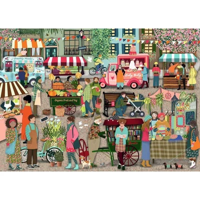 Ravensburger 12001260 - A piacon - 1000 db-os puzzle
