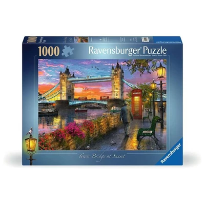 Ravensburger 12000041 - A Tower Bridge naplementében - 1000 db-os puzzle