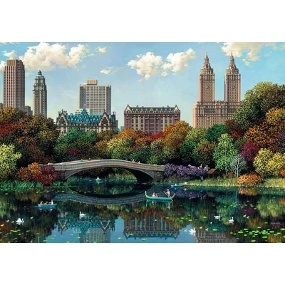 Ravensburger 12001485 - Bow Bridge, Central Park, New York - 1000 db-os puzzle