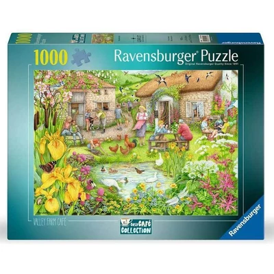 Ravensburger 12001454 - Cosy Cafe Collection - Farm Café - 1000 db-os puzzle