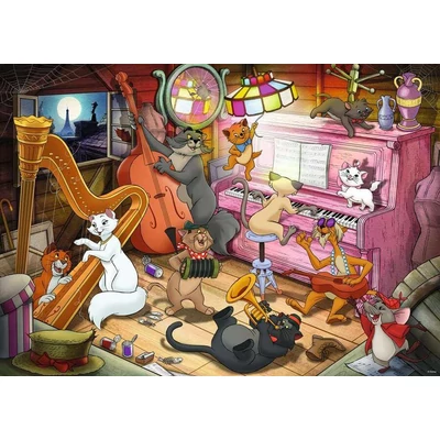 Ravensburger 12000753 - Disney Collectors Edition - Macskarisztokraták - 1000 db-os puzzle
