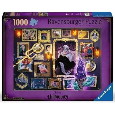 Ravensburger 12000039 - Disney gonoszai - Ursula - 1000 db-os puzzle