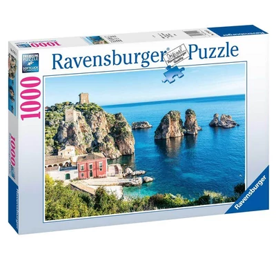 Ravensburger 12001235 - Faraglioni di Scopello, Szicília - 1000 db-os puzzle