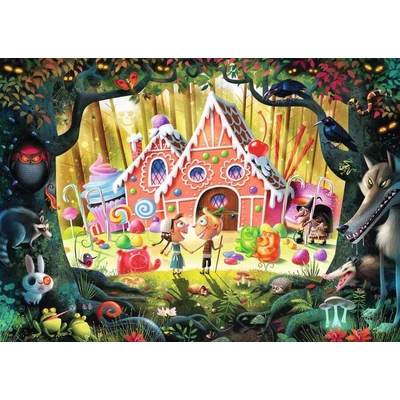 Ravensburger 12000415 - Jancsi és Juliska - 1000 db-os puzzle