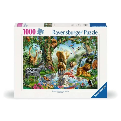 Ravensburger 12000682 - Kalandok a dzsungelben - 1000 db-os puzzle