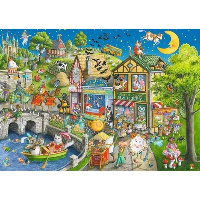 Ravensburger 12001352 - Lúd Anyó meséi - 1000 db-os puzzle