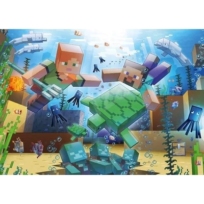 Ravensburger 12000421 - Minecraft - Vízi világ - 1000 db-os puzzle