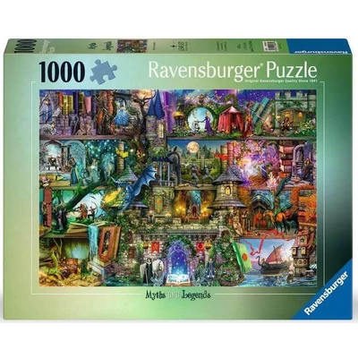 Ravensburger 12000089 - Mítoszok és legendák, Aimee Stewart - 1000 db-os puzzle