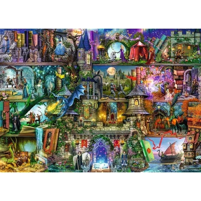 Ravensburger 12000089 - Mítoszok és legendák, Aimee Stewart - 1000 db-os puzzle