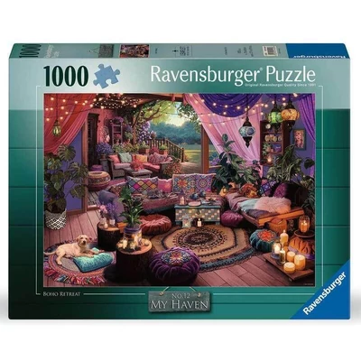 Ravensburger 12001455 - My Haven - Boho menedék - 1000 db-os puzzle