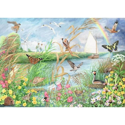 Ravensburger 12001313 - Norfolk Broads - 1000 db-os puzzle