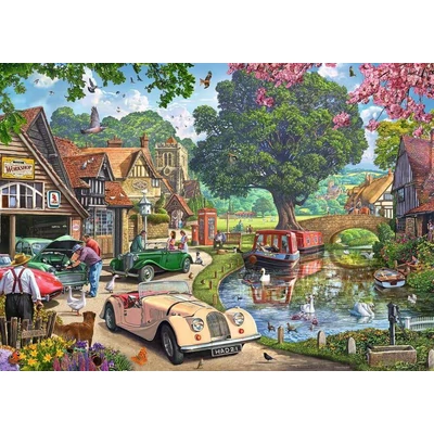 Ravensburger 12001523 - Régmúlt szép idők - 1000 db-os puzzle