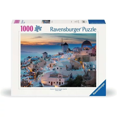 Ravensburger 12000663 - Santorini, Görögország - 1000 db-os puzzle
