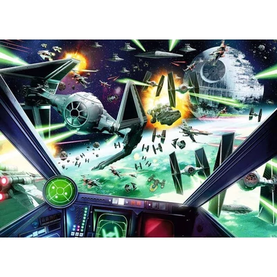 Ravensburger 12000403 - Star Wars - X -Wing Cockpit - 1000 db-os puzzle