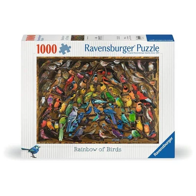 Ravensburger 12000281 - Színes madárvilág - 1000 db-os puzzle