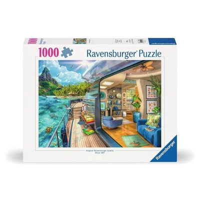Ravensburger 12000413 - Trópusi sziget járat - 1000 db-os puzzle