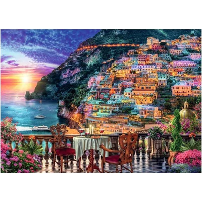Ravensburger 12000057 - Vacsora Positanoban - 1000 db-os puzzle