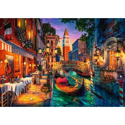 Ravensburger 12001439 - Velencei fények - 1000 db-os puzzle