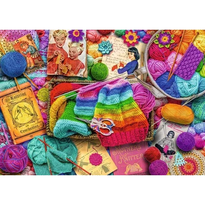 Ravensburger 12001080 - Vintage kötés - 1000 db-os puzzle