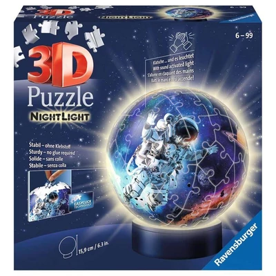 Ravensburger 11264 - Világűr - 72 db-os 3D világító gömb puzzle