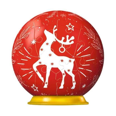 Ravensburger 11495 - Rénszarvas karácsonyi dísz - 72 db-os 3D puzzle