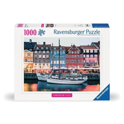 Ravensburger 12000111 - Koppenhága - Dánia - 1000 db-os puzzle