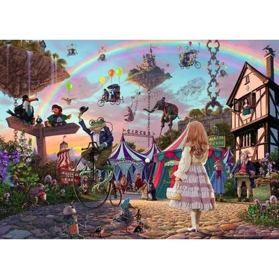 Ravensburger 12000285 - Varázslatos cirkusz - 1000 db-os Look and find puzzle