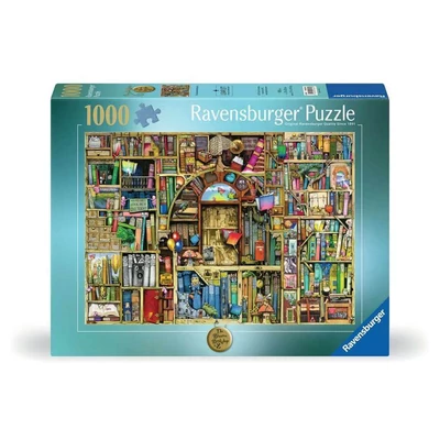 Ravensburger 12000300 - Fura könyvesbolt, Colin Thompson - 1000 db-os puzzle