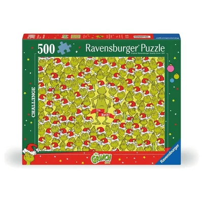 Ravensburger 12001224 - Lehetetlen puzzle - A Grincs - 500 db-os puzzle