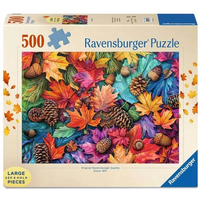 Ravensburger 12001681 - Őszi kincsek - 500 db-os XXL puzzle