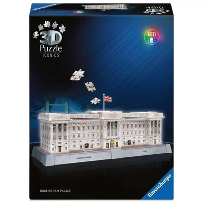 Ravensburger 12008031 - Night Edition - Buckhingham palota - 260 db-os 3D puzzle