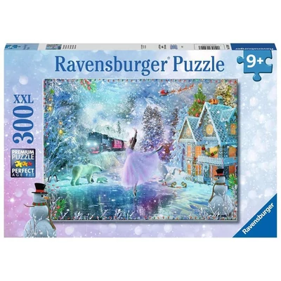 Ravensburger 13299 - Téli csodaország - 300 db-os XXL puzzle
