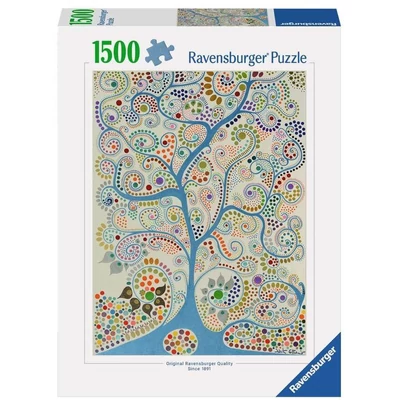 Ravensburger 12001241 - Kék fa, Jack Ottanio - 1500 db-os puzzle
