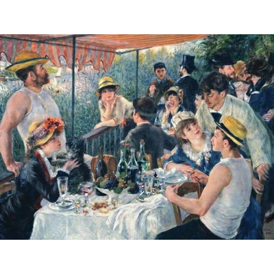 Ravensburger 12001246 - Az evezősök reggelije, Renoir - 1500 db-os puzzle