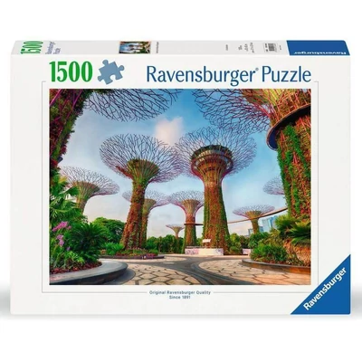 Ravensburger 12001396 - Szuperfa-liget, Szingapúr - 1500 db-os puzzle