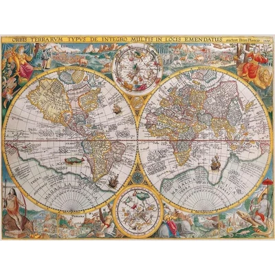 Ravensburger 12000716 - Történelmi térkép - 1500 db-os puzzle