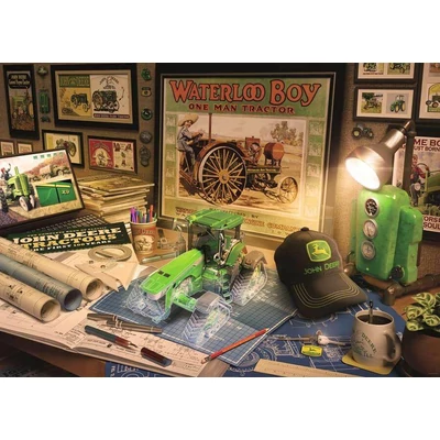 Ravensburger 16838 - John Deere íróasztal - 500 db-os XXL puzzle