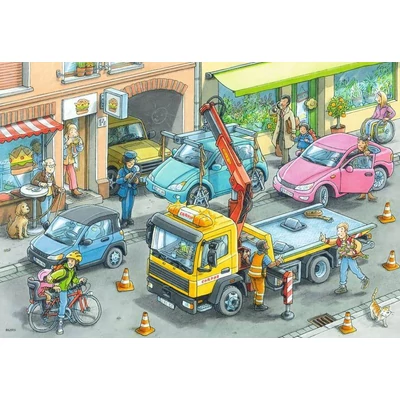 Ravensburger 05096 - Szemétgyűjtés - 2 x 24 db-os puzzle