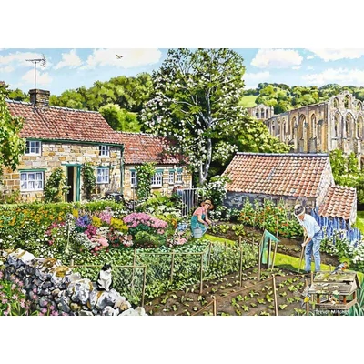 Ravensburger 12000024 - Cosy Cottages - Észak Yorkshire - 2 x 500 db-os puzzle