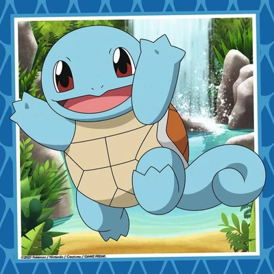 Ravensburger 05586 - Pokemon - Dínó bébik - 3 x 49 db-os puzzle