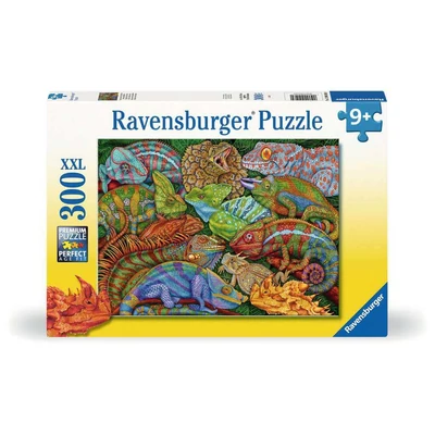 Ravensburger 12004103 - Lenyűgöző hüllők - 300 db-os XXL puzzle