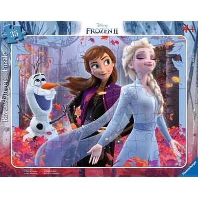 Ravensburger 05074 - Jégvarázs - Varázslatos erdő - 35 db-os keretes puzzle
