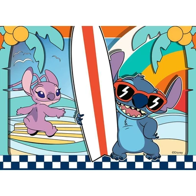 Ravensburger 12004106 - Disney - Stitch - 4 az 1-ben puzzle (12,16,20,24 db-os) puzzle