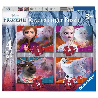 Ravensburger 03019 - Jégvarázs 2 - 4 az 1-ben puzzle (12,16,20,24 db-os)-os puzzle