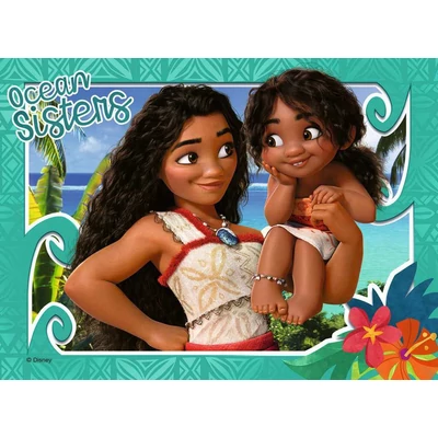 Ravensburger 12004125 - Vaiana 2 - 4 az 1-ben puzzle (12,16,20,24 db-os) puzzle