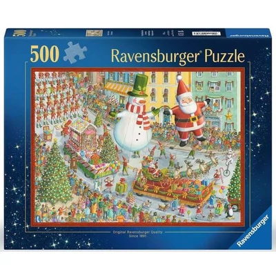 Ravensburger 12000382 - Karácsonyi felvonulás - 500 db-os puzzle